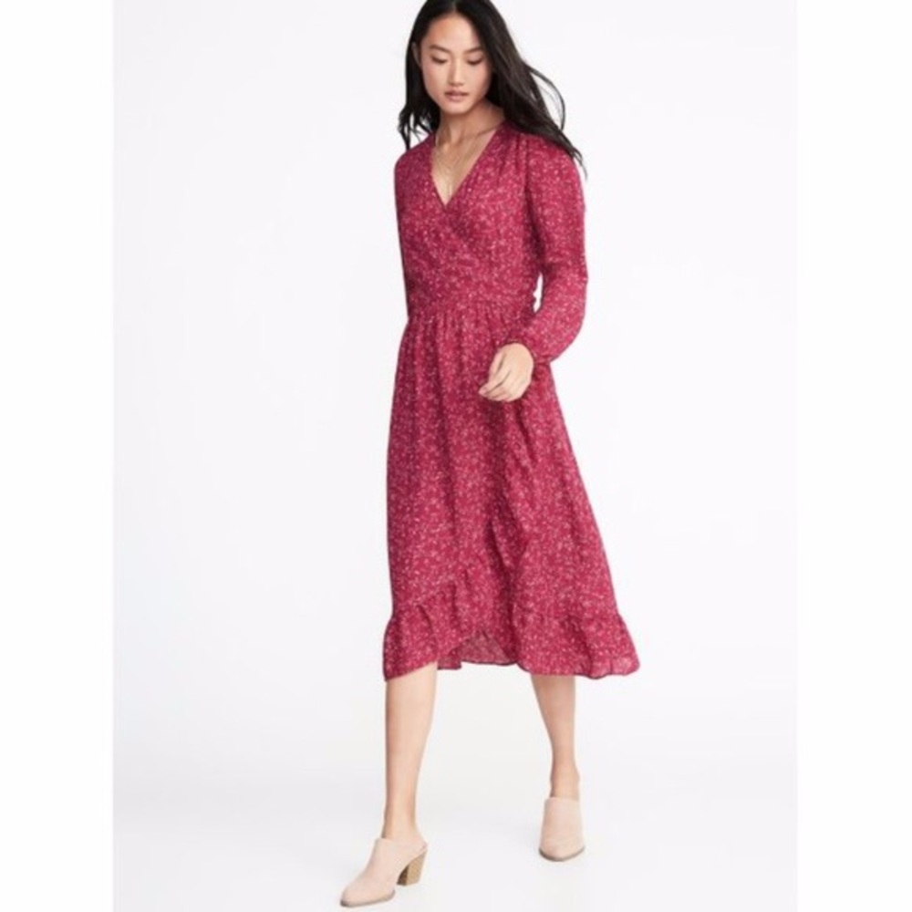 Old Navy faux wrap dress